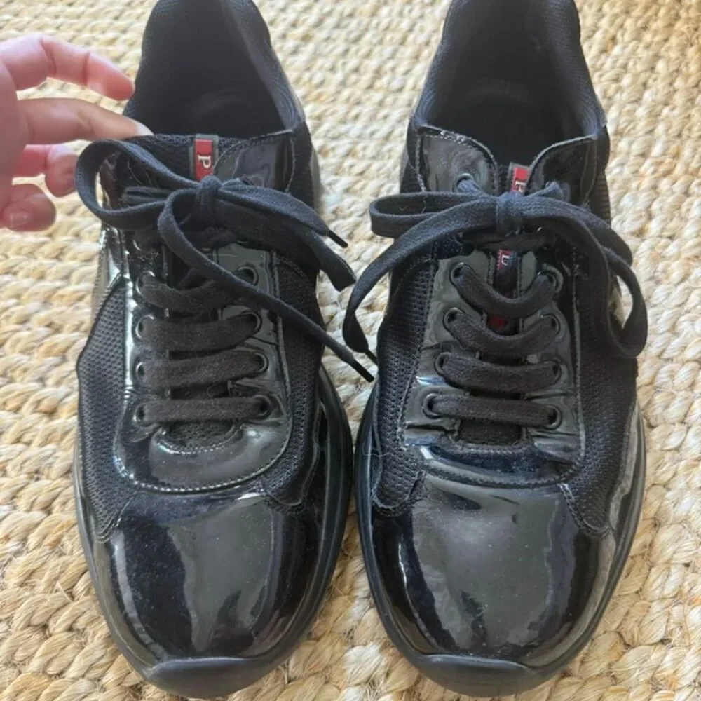 Prada Men's Black Trainers